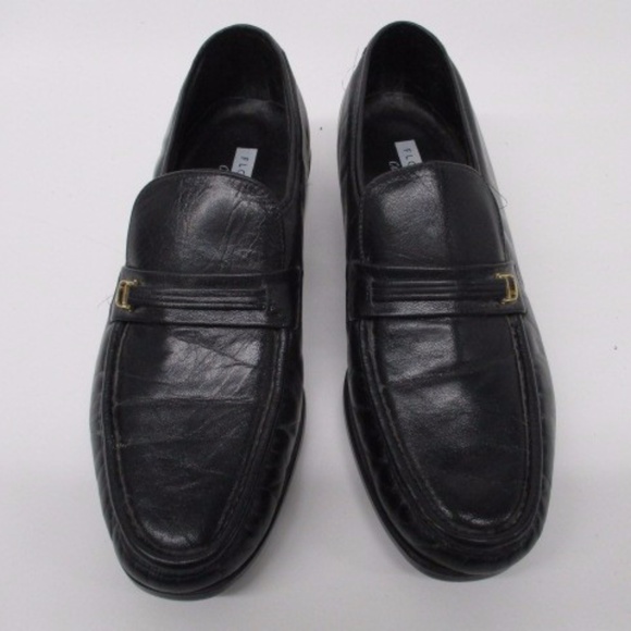 Florsheim Comfortech Mens Leather Loafers Sz10.5
